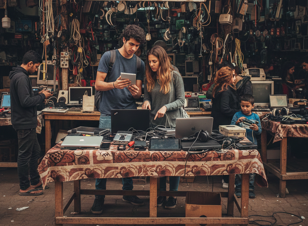 شراء الالكترونيات المستعملة